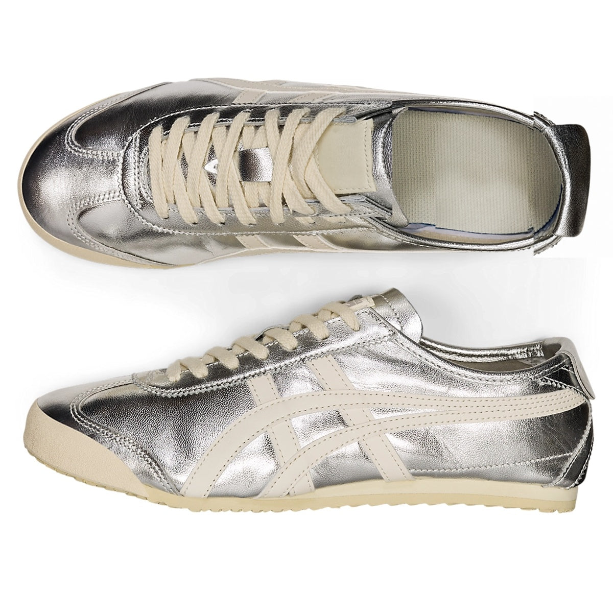Mexico 66 Silver/Off White