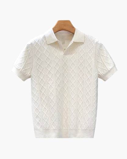 Signature Textured Knit Polo