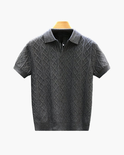 Signature Textured Knit Polo