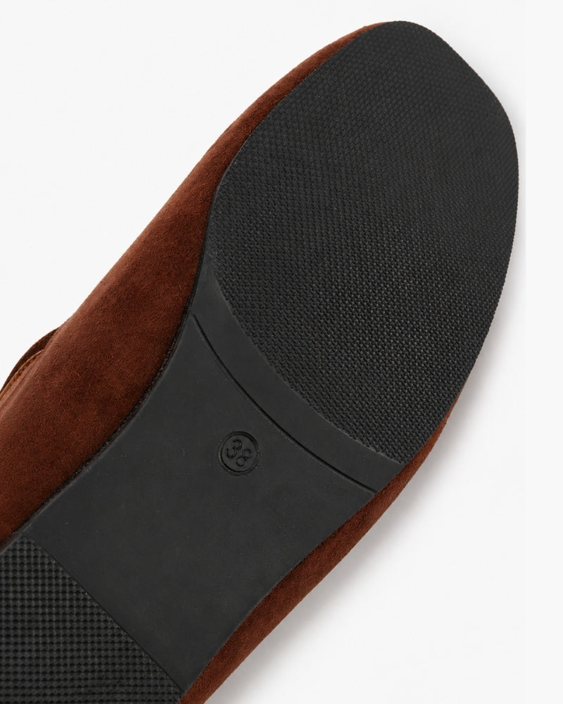 Premium Brown Suede Loafers