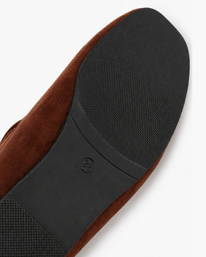 Premium Brown Suede Loafers